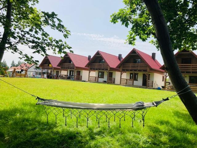 Kalinowy Sad Domki Z Jacuzzi I Sauna Mikołajki Luaran gambar