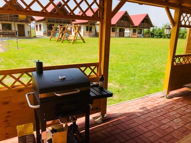 Kalinowy Sad Domki Z Jacuzzi I Sauna Mikołajki Luaran gambar