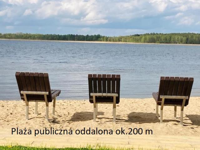 Kalinowy Sad Domki Z Jacuzzi I Sauna Mikołajki Luaran gambar